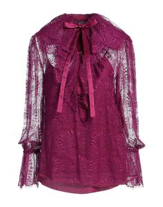 Топ Alberta Ferretti, гранатовый