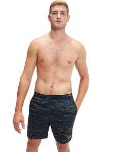 Плавки-шорты Eco Xpress черного/темно-синего/оранжевого цвета Speedo