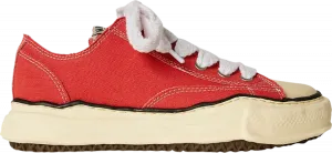 Кроссовки Maison Mihara Yasuhiro Peterson OG Sole Canvas Low 'Orange', оранжевый