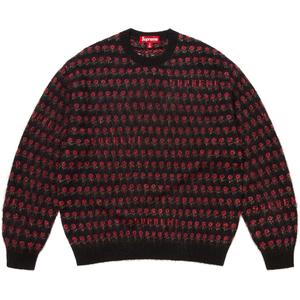 Свитер Flowers Metallic Unisex Supreme, черный