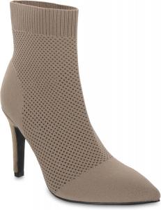 Женские ботильоны MIA Mckinley с вязаным верхом и шпилькой, Dark Sand