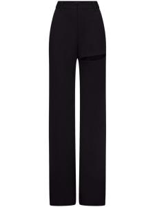 AREA брюки асимметричного кроя, черный