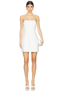 Мини-платье бюстье Arta Simkhai, white