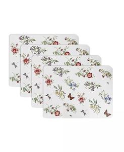 Butterfly Meadow All Over Пробковый набор из 4 салфеток Lenox