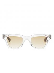 Солнцезащитные очки в квадратной оправе Saint Laurent Eyewear, белый