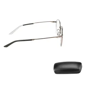 Nike Титановая оправа круглой формы для мужчин, 071