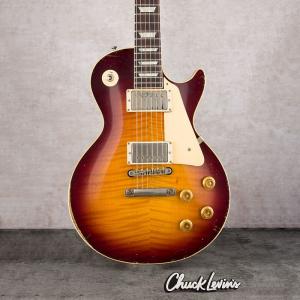 Электрогитара Gibson Murphy Lab 1959 Les Paul Standard - Heavy Aged Bourbon Burst - CHUCKSCLUSIVE - #92282