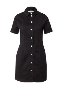 Платье-рубашка Noisy may Nmnisa, черный деним