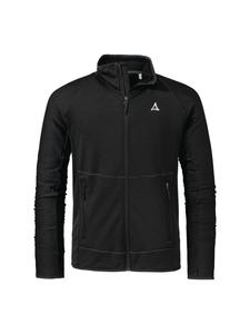 Schöffel Спортивная флисовая куртка 'Cascata' в черном цвете