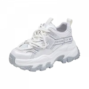 D Fuse Scandinavia дышащие увеличивающие рост устойчивые к истиранию противоскользящие низкие массивные кроссовки women's D:FUSE SCANDINAVIA, бежевый