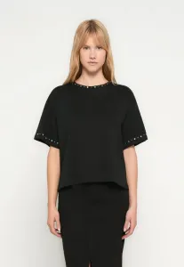 Футболка onlterza с круглым вырезом и принтом Only, Black