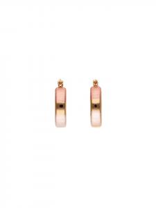 Faina Женские серьги-кольца из розового золота