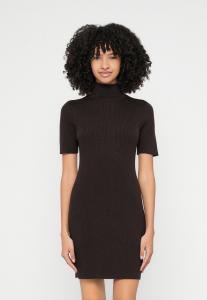 Платье Calvin Klein Jeans LUREX TNECK MINI DRESS, Mocha Brown/Dark Brown