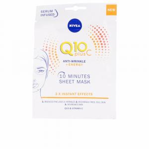 Маска для лица Q10+ vitamina c anti-arrugas+energizante mascarilla facial Nivea, 1 шт