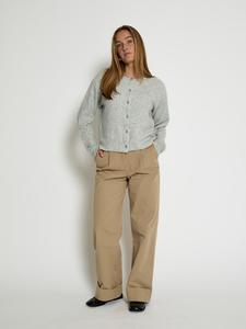 Кардиган Peppercorn, светло-серый меланж