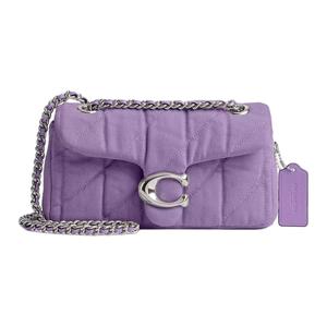COACH Сумка через плечо Tabby Quilting Denim, кросс-боди Trumpets Women's Purple