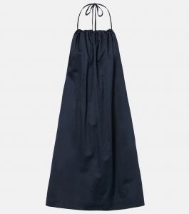 Мини-платье Yoko из собранного хлопка Leset, Midnight