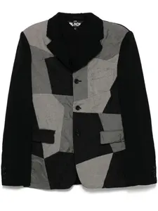 Пиджак со вставками Black Comme Des Garçons, черный