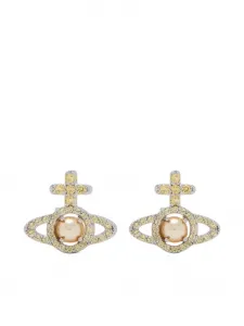 Бижутерия серьги Vivienne Westwood, коричневый