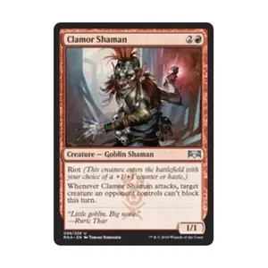 CCG Клэмор Шаман (U), MTG - Ravnica Allegiance