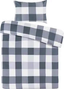 Комплект постельного белья Nevada 100-FR синего цвета 140 см x 200 см / 65 см x 65 см Kayoom GmbH