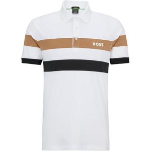 HUGO BOSS Белая поло для мужчин