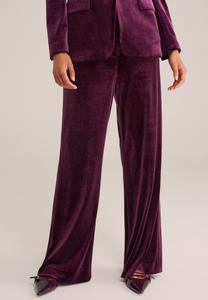 Брюки WE Fashion Trousers, Aubergine/Mottled Dark Purple