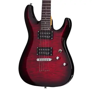 Электрогитара Schecter C-6 Plus, цвет Прозрачная Вишня