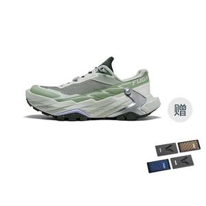 KAILAS FUGA Женские кроссовки для бега по пересеченной местности DU 2 с низким верхом, амортизирующие, противоскользящие и износостойкие, серо-черные