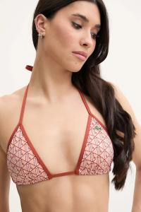 Купальный бюстгальтер Lacoste, оранжевый