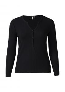 QS Лонгслив в черном цвете