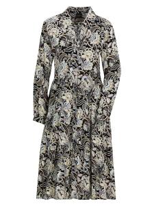 Платье-рубашка MADELEINE, бежевый/черный