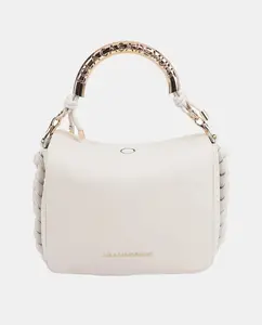 Сумка через плечо с металлизированной ручкой на заказ Lola Casademunt, пастельно-розовый