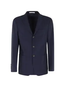 Однобортный пиджак Eleventy, синий