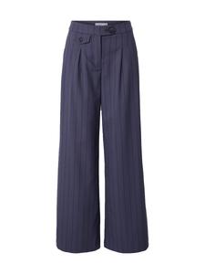 Расклешенные брюки со складками спереди b.young BY EFFANIA, сапфировый