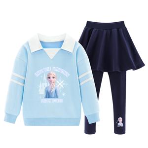 Disney Повседневная спортивная одежда синяя для детей от 3 до 7 лет