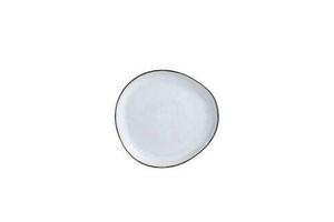 Десертная тарелка Novel, 23x2,7x22 см, серый