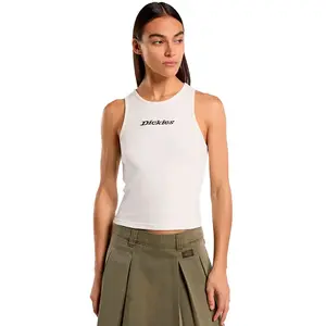 Футболка без рукавов Dickies Rib, белый