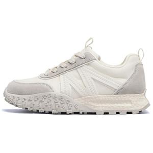 AGSDON Женские низкие повседневные туфли бежевые, цвет Beige