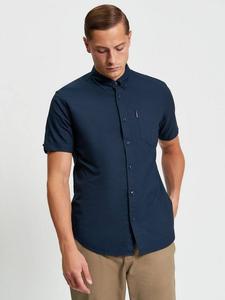 Сигнатурная рубашка из органического хлопка Regular Fit Ben Sherman, Dark Navy