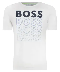 Футболка Regular fit Boss Kidswear, белый