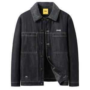 Джинсовая куртка Unisex из коллекции Luxury Cowboy Jeep, черный