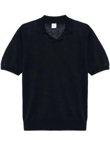 Льняная рубашка поло Eleventy, синий