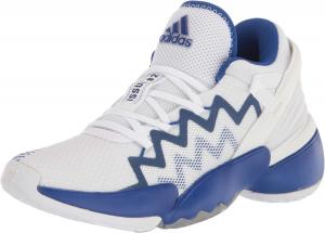 Баскетбольные кроссовки Adidas D.o.n. Issue 2 для детей и подростков, белый/синий
