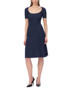 Платье Calista Hervé Léger, синий