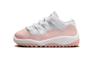 11 Retro Low Legend розовый TD, кроссовки Jordan, розовый/белый