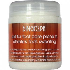 Соль BINGOSPA для лечения грибка стопы и потливости ног 2 в 1 550 г