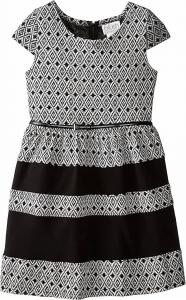 Детское платье с кружевными вставками цвета айвори Blush By Us Angels, слоновая кость