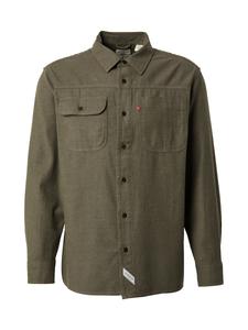 Рубашка на пуговицах классического кроя LEVI'S  AUBURN, оливковый