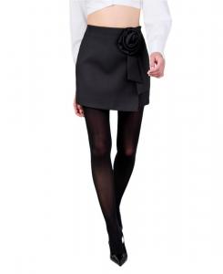 Женская мини-юбка-корсаж endless rose, Black